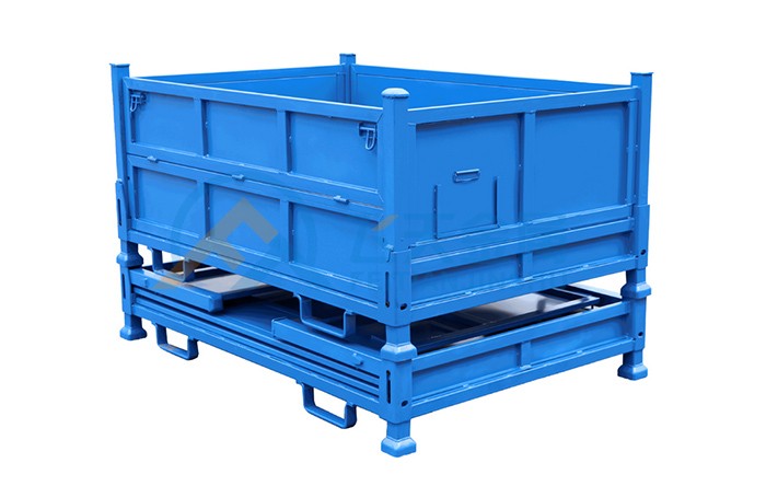 折叠金属物流周转箱