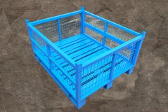 可堆垛金属周转笼(仓储笼)仓库重型物料存储周转